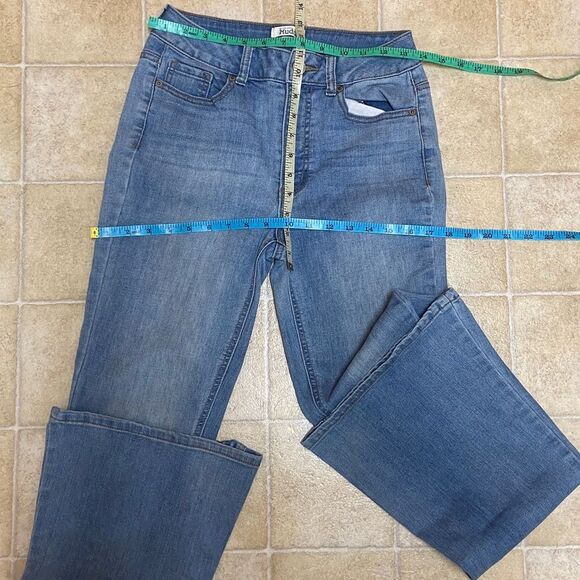 Mudd Flare Women's Light Blue Jeans Stretch Size 7 Junior - Picture 3 of 14